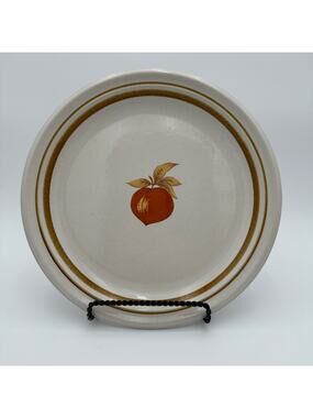 Vintage Chop Plate in Sweet Fruit Pattern by Mikado 12 Inch
